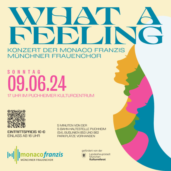 Konzerte Monacofranzis - Münchner Frauenchor